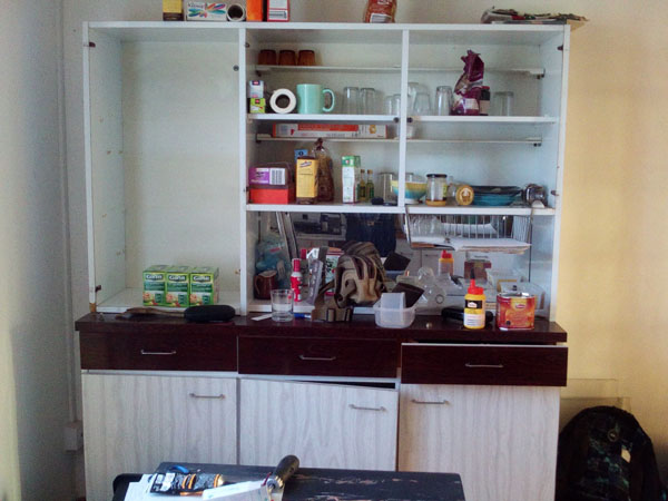 buffet sans portes